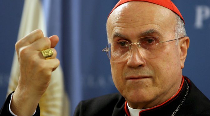 Vice Pope Bertone Resigning