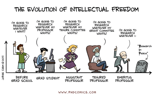evolution of intellectual freedom