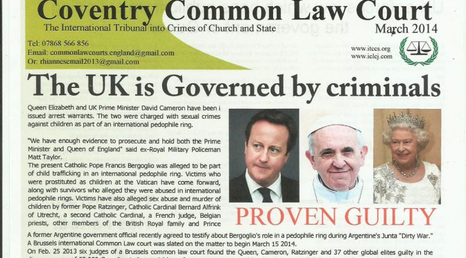 UK is Governed by Criminals