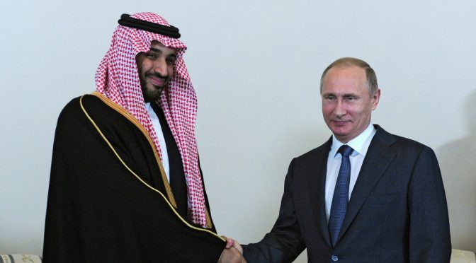 Saudi Arabia U-Turns to Moscow, Seek "Petroleum Alliance" with Russia