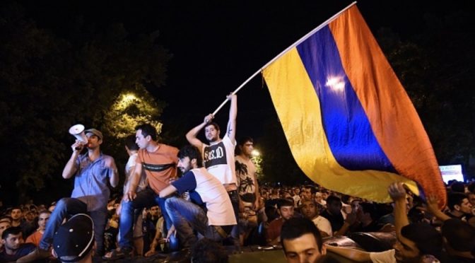 Victoria Nuland Starts Color Revolution in Armenia