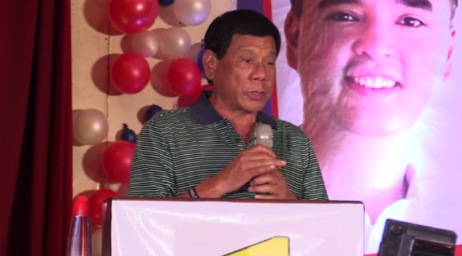 Duterte Lambasted U.S. Interference on Philippine Affairs Again