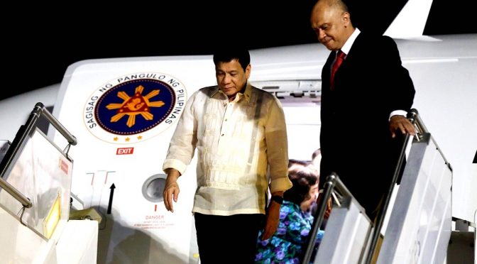 Duterte's State Visit to China is Oversubscribed, Makes U.S. Restless