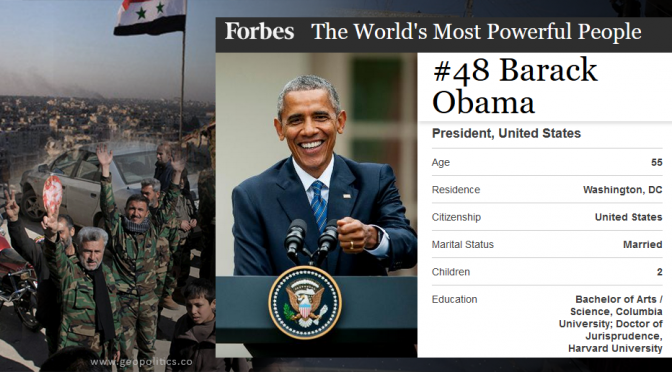 Obama Drops from 3rd to 48th in Forbes’ “Most Powerful People" List