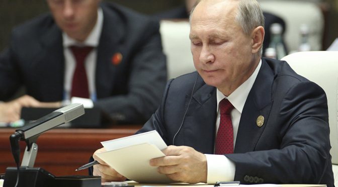 Putin Calls Out US Folly