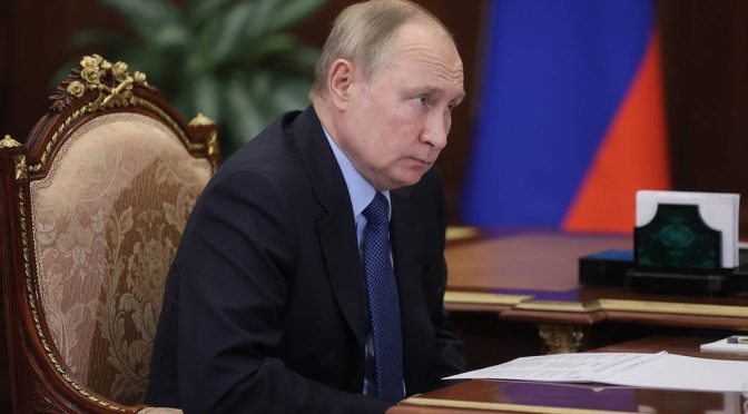 “Nearly Half of Moscow’s Assets were Simply Stolen by the West” | Putin