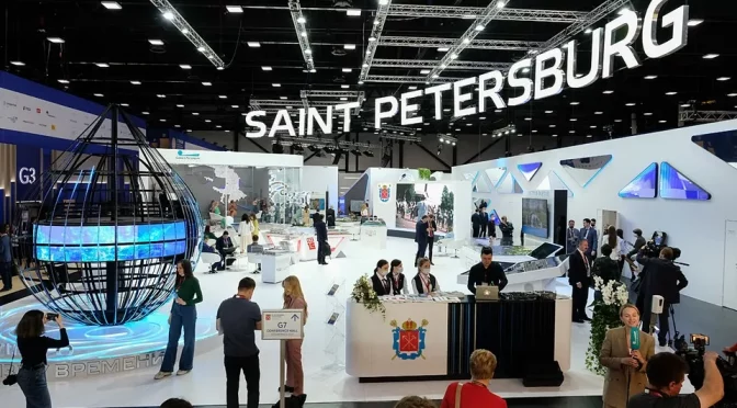 St. Petersburg sets the stage for the War of Economic Corridors