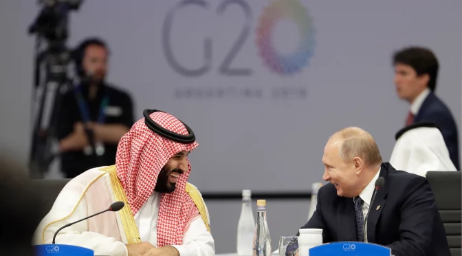 Saudi Arabia is Now Importing and Re-Exporting Russian Oil to the EU