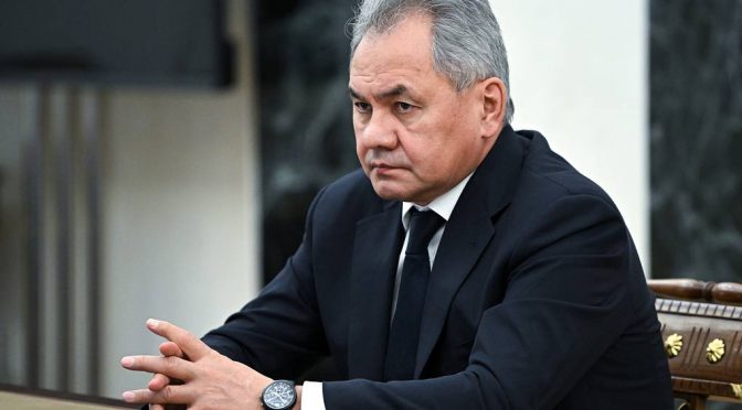 Russia is At War Not Only with Ukraine, But With Collective West | MoD Shoigu