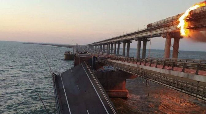 Ukraine Behind Terrorist Attack on Crimean Bridge