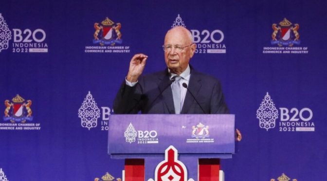 A World Ever More Dystopian. Klaus Schwab’s – WEF – Full Speech at G20 / B20 in Bali, Indonesia