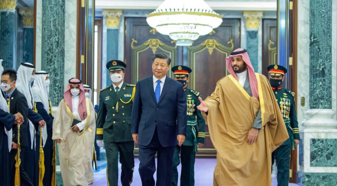 China’s Win-Win Arrangement with Saudi Arabia