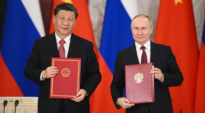 In Moscow, Xi and Putin Bury Pax Americana
